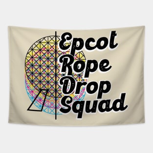 Epcot Rope Drop Squad Tapestry