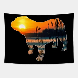 Sunrise Dog Tapestry