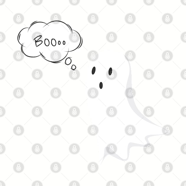 Ghost disapproval BOOoo by IstoriaDesign