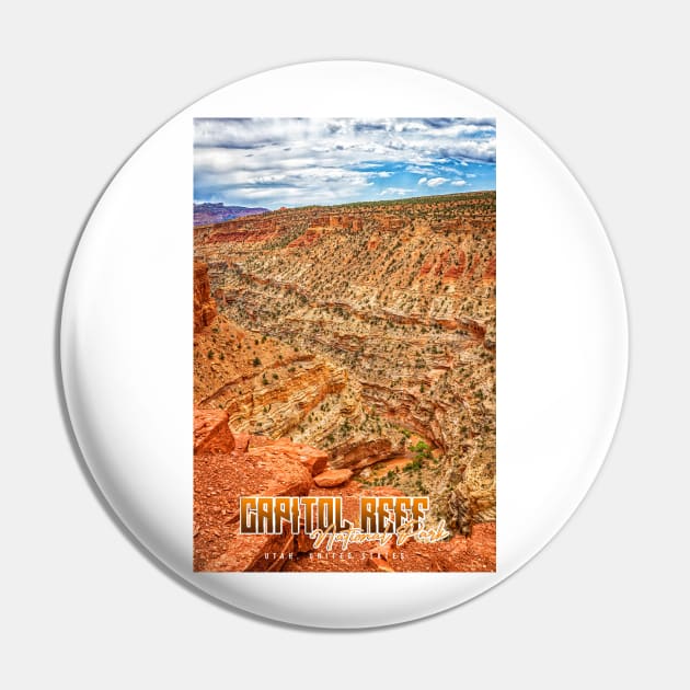 Capitol Reef National Park Pin by Gestalt Imagery