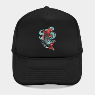 Lucky Japanese Koi Hat