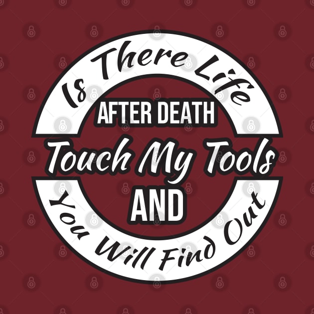Is There Life After Death Touch My Tools And You Will Find Out by SAM DLS