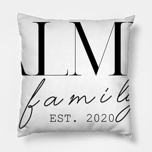 Almy Family EST. 2020, Surname, Almy Pillow