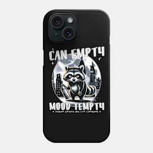 Urban Graffiti Raccoon Artist Mood Phone Case