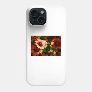 Fall Flowers In Impasto Phone Case