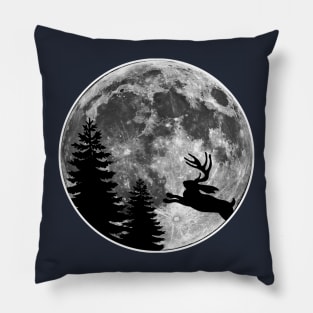 Magic Moon with Jackalope Pillow