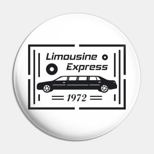 Limousine Express Pin