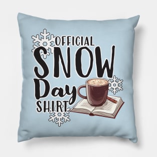 Official Snow Day Shirt Pillow