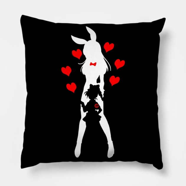 Bulma + Bunny Pillow by Dezasta