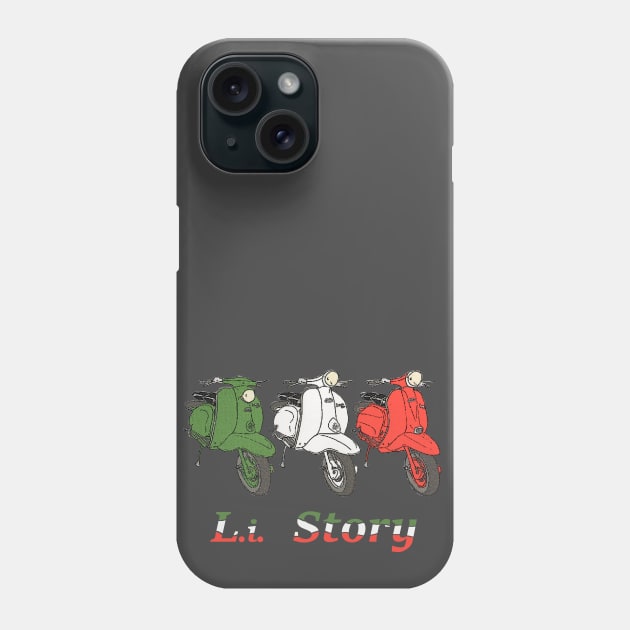 Li Tricolore Phone Case by motomessage