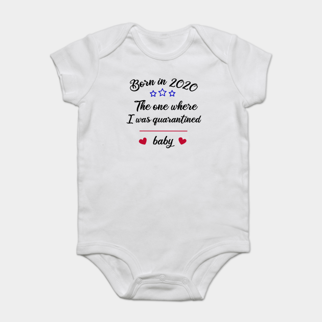 born in 2020 onesie