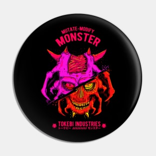 Monster Skull Pin