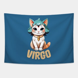 Virgo Zodiac Sign Tapestry