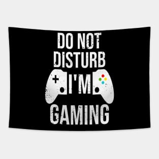 do not disturb i'm gaming Tapestry