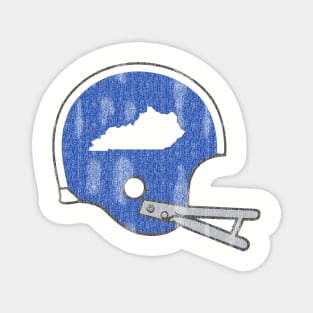 Kentucky Retro Football Helmet Magnet