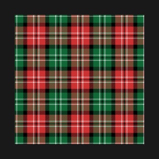 Christmas Plaid Art. Red And Green Plaid T-Shirt