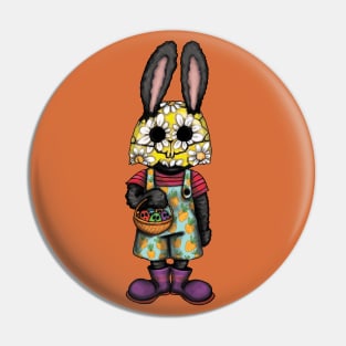 Easter bunny boy Pin