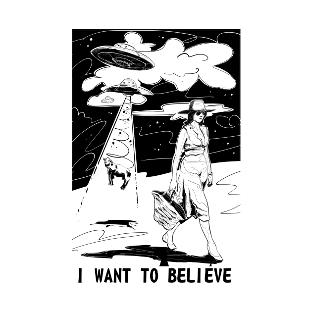 I want to  believe by vanpaul54