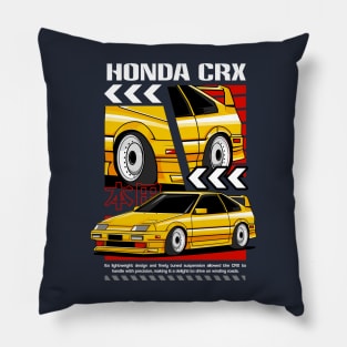 Honda CRX Appreciation Pillow