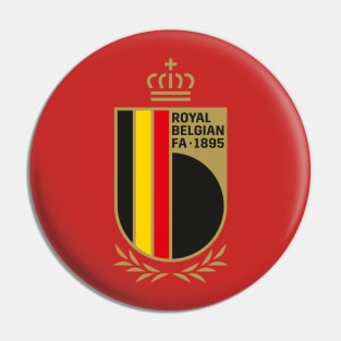 Belgium Football Club Pin