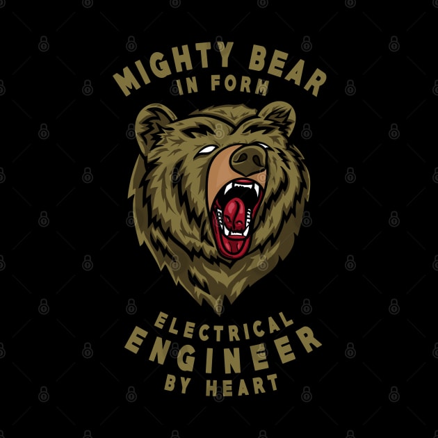 Mighty Bear Electrical Engineer Gift by jeric020290