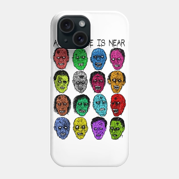 Smile, the apocalypse is near! Phone Case by DesecrateART