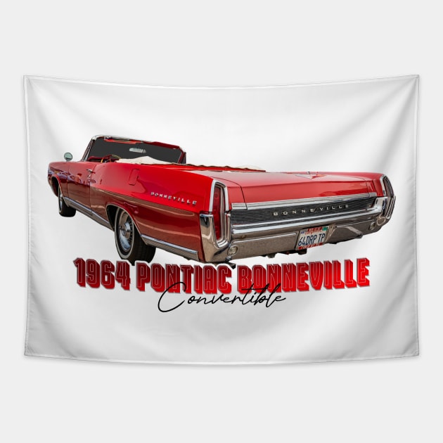 1964 Pontiac Bonneville Convertible Tapestry by Gestalt Imagery