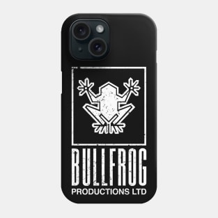 BULLFROG vintage white logo Phone Case