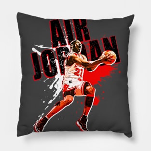 MJ Reverse Paint Pillow