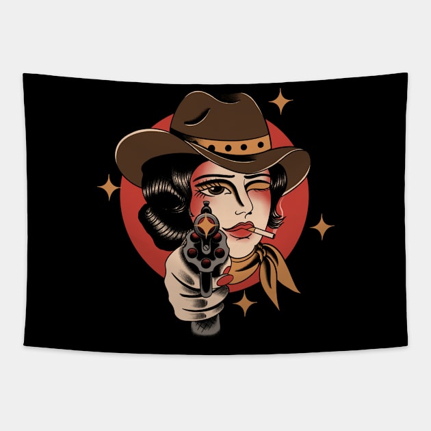 Smoking Kill II Tapestry by Vinch Design