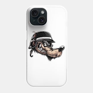 Mean wolf. Phone Case