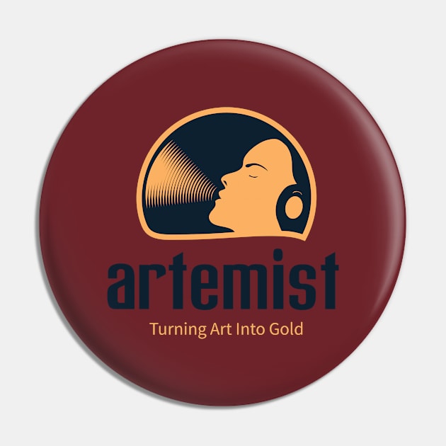 Artemist Pin by onebadday