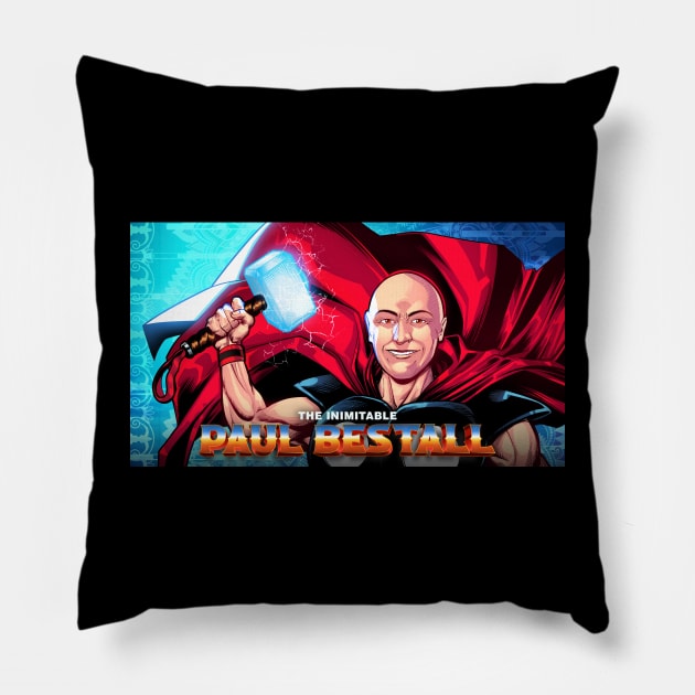 The Inimitable Paul Bestall! Pillow by The Ghost Story Guys Podcast