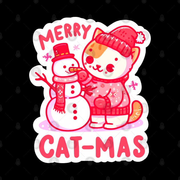 Merry Cat-Mas by Plushism