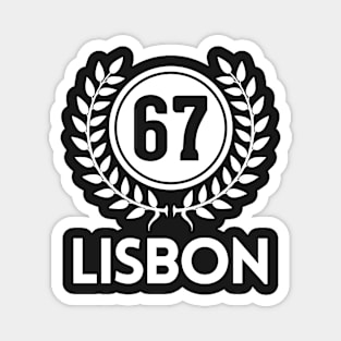 Lisbon Lions 1967 Laurel Magnet