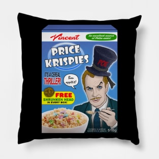 Vincent Price Krispies Pillow