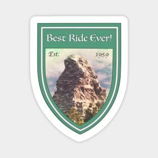 Matterhorn Best Ride Ever Magnet