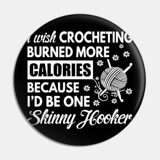 I wish crocheting birned more calories because I_d be one skinny hooler crochet Pin