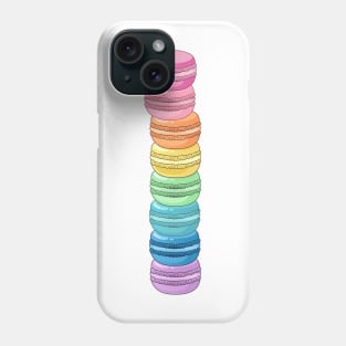 Rainbow Macaron Stack Phone Case