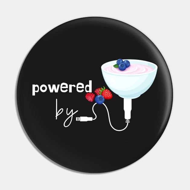 Powered by Smoothie Bowl Pin by leBoosh-Designs