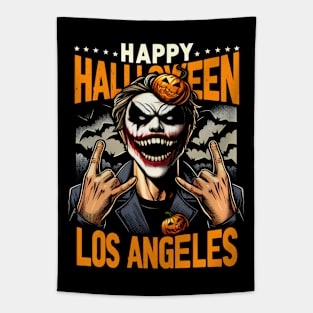 Los Angeles Halloween Tapestry