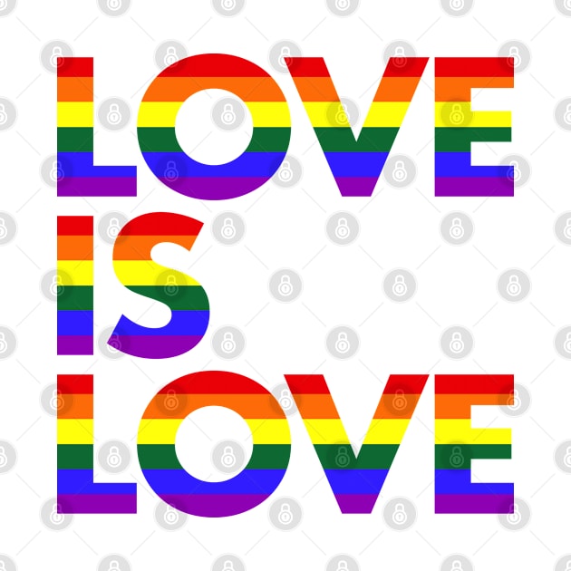 LOVE is LOVE Rainbow by skittlemypony