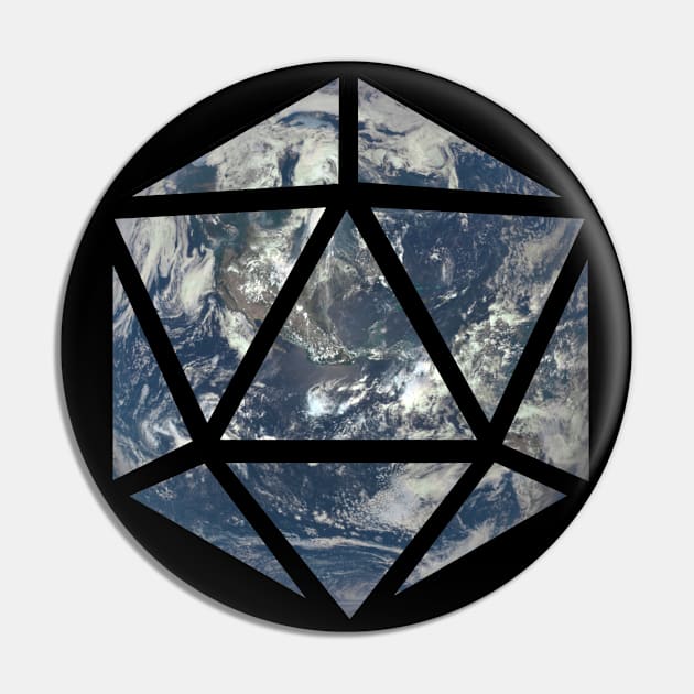 Roll For Earthly Initiative Pin by ClothesContact