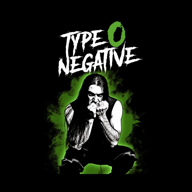 Green Monster Peter Steele Type O Negative by Bat City