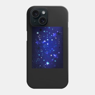 Abstract Blue Background Phone Case