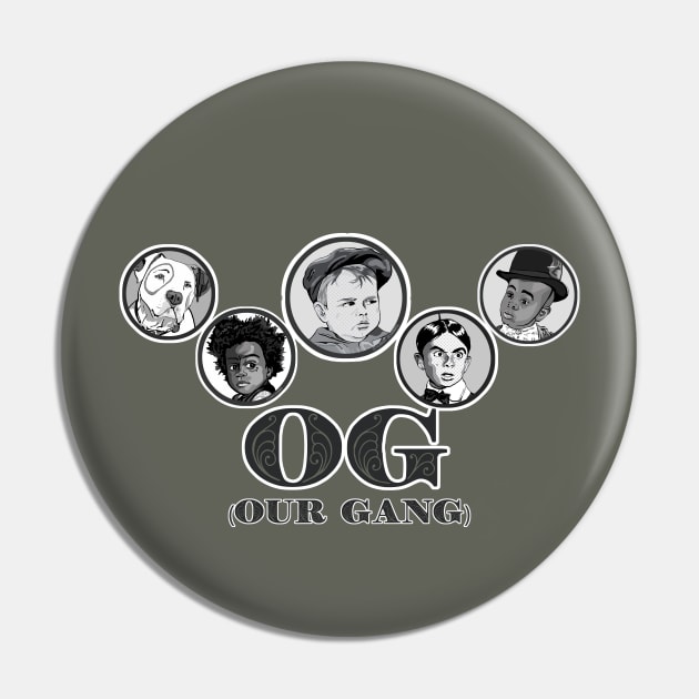 The Little Rascals~ Original Gangsters Pin by FanboyMuseum