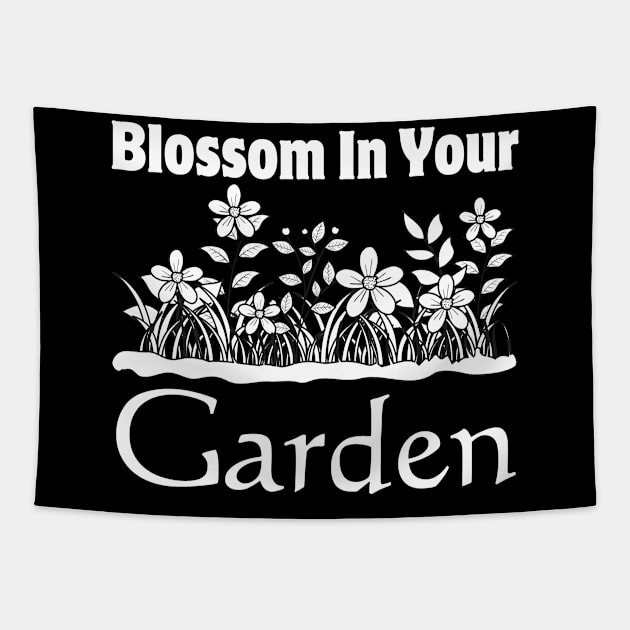 Gardening Mom Tapestry by HobbyAndArt