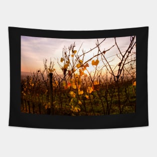 Autumnal vines Tapestry