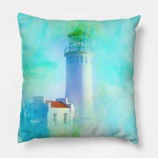 Tranquil Shores - Lighthouse Pillow