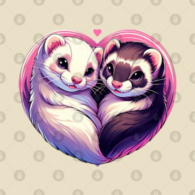 Lovin' Ferrets by Malus Cattus